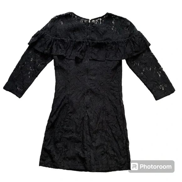Crown and Ivy black lace dress, NWT - Picture 5 of 7